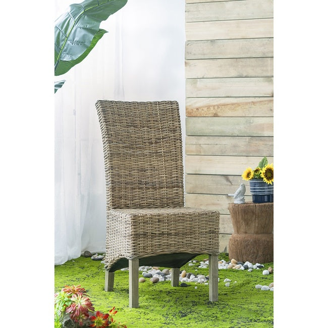 Variegated Rattan Dining Chair | 48 X 62 X 103cm