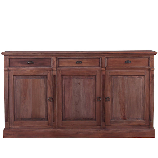 Brambles Country Cottage Sideboard Natural | 197x43x110cmh