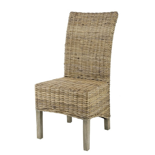 Variegated Rattan Dining Chair | 48 X 62 X 103cm
