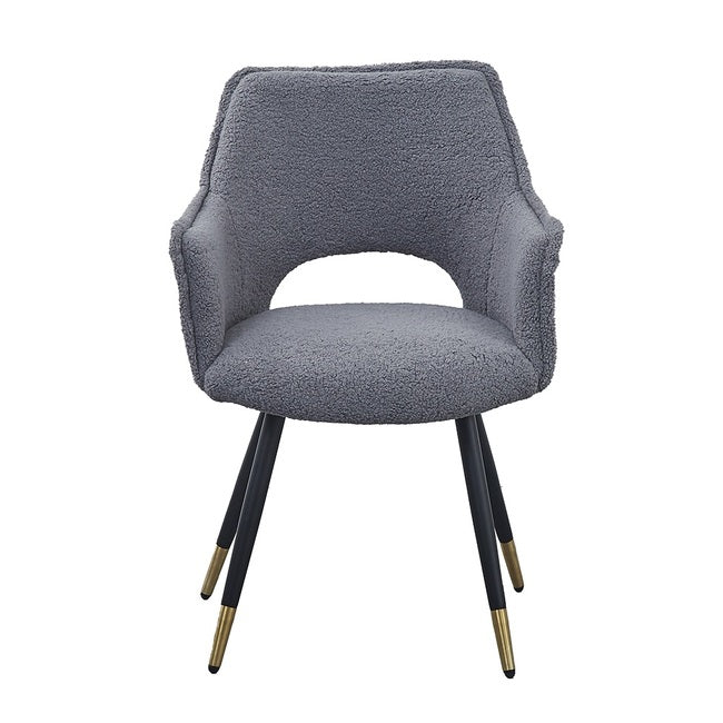 Venera Grey/Cream Armed Dining Chairs | 59 X 59 X 86cm set of two