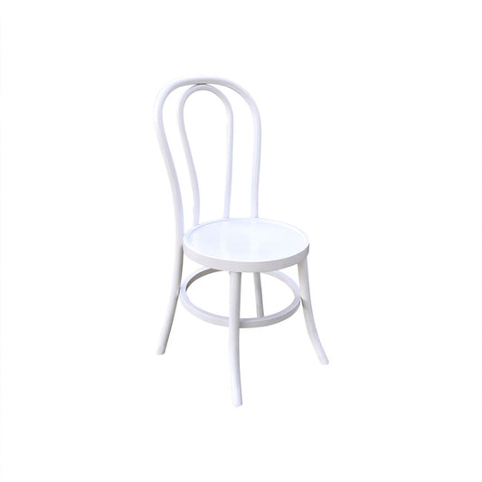 Bentwood Dining Chair White (Stackable) | 41 x 40.5 x 93cmh
