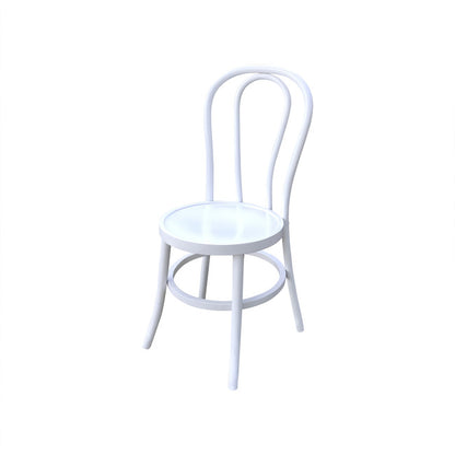 Bentwood Dining Chair White (Stackable) | 41 x 40.5 x 93cmh