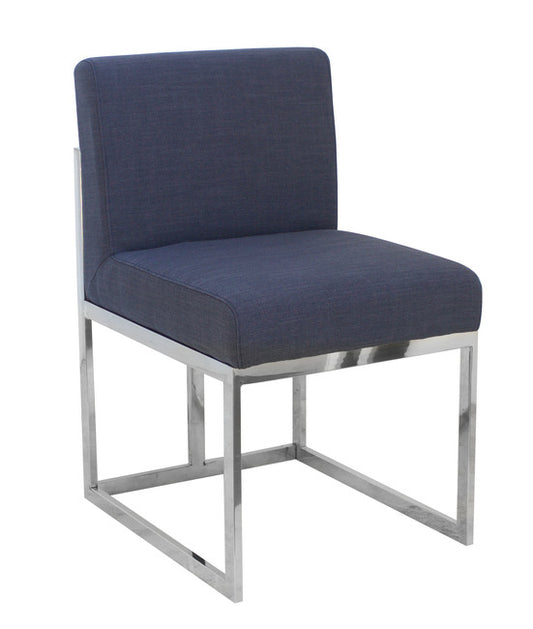 Jaxson Dining Chair Navy Blue | 48x56x81cmh