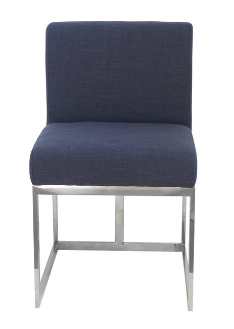 Jaxson Dining Chair Navy Blue | 48x56x81cmh