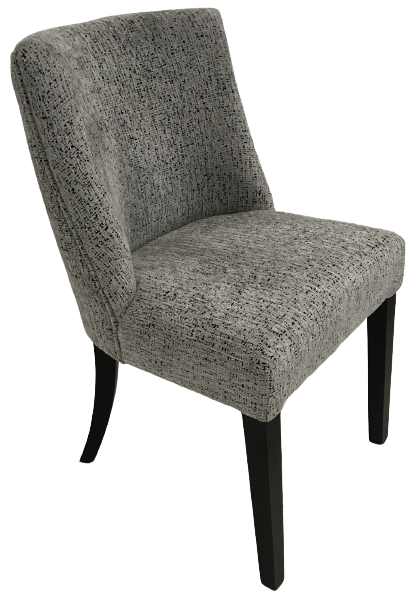 Ophelia Dining Chair Tweed 49x55x89cmh