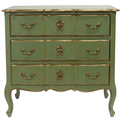 Marie Antoinette Gold Accent Chest of Drawers