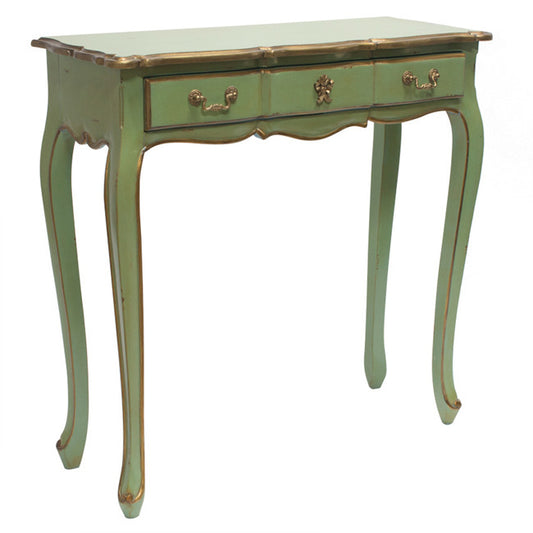 Marie Antoinette Gold accent French Pettit Console | 80 x 30 x 80cmh